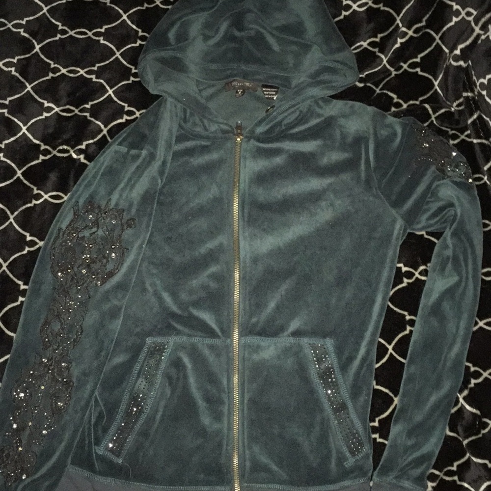 Emerald green MISS ME jacket